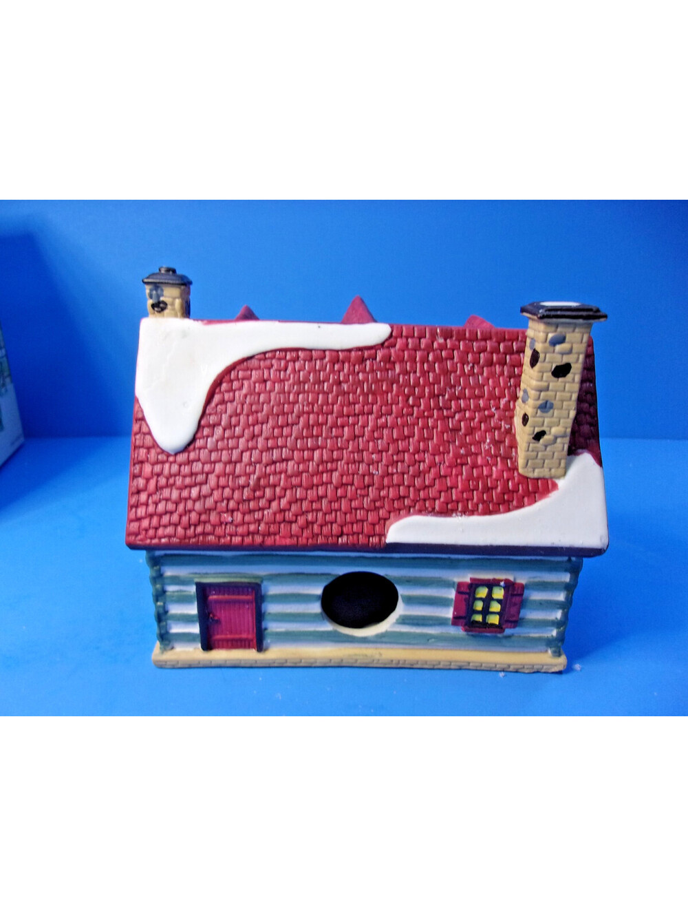 Lemax Dickensvale 1995 Lighted House #55178 Butler's Bait & Tackle Shop & Cord - Picture 5 of 11